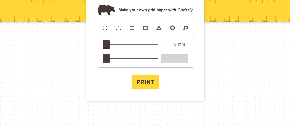 GRIDZZLY -网点网格纸在线生成工具